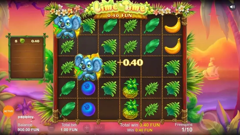 Lime Time slot screenshot 4