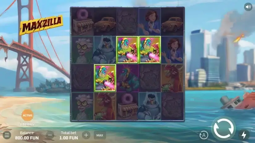 Maxzilla slot screenshot 2