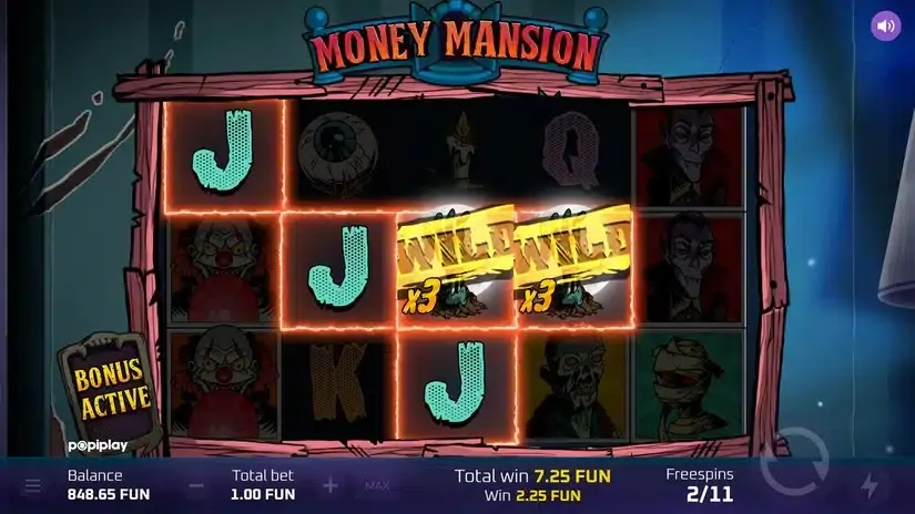 Money Mansion slot screenshot 5