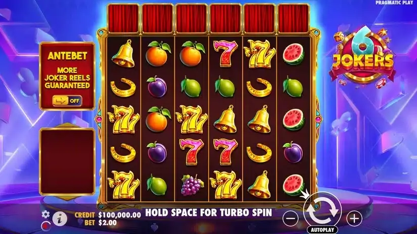6 Jokers slot screenshot 