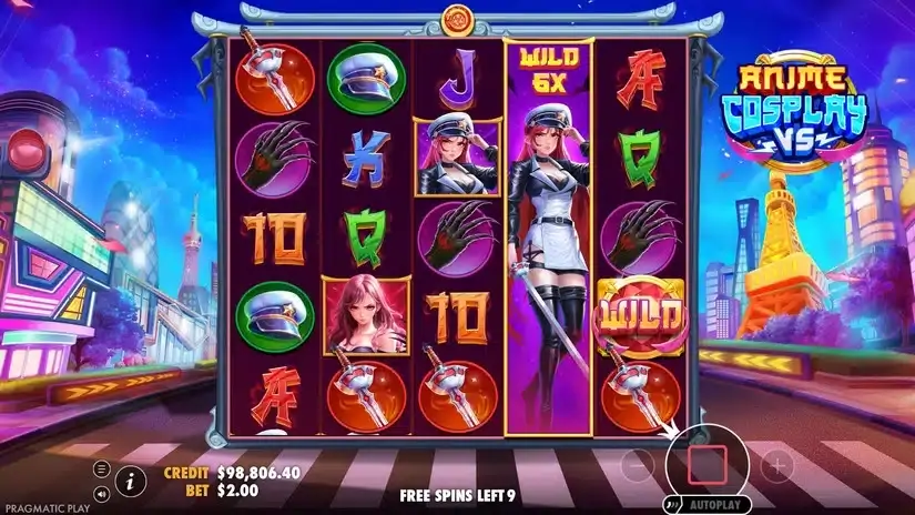 Anime Cosplay VS slot screenshot 5