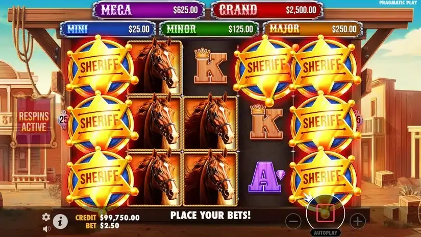 Badge Blitz slot screenshot 2