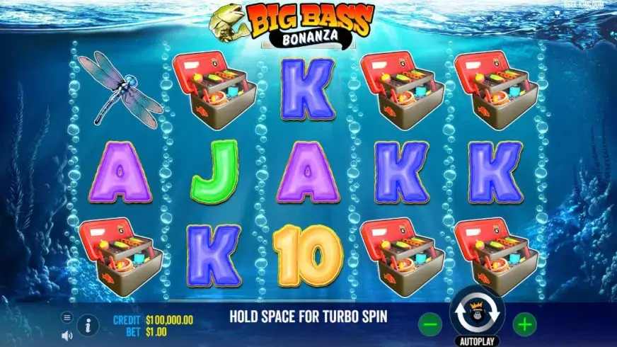 Big Bass Bonanza slot screenshot 