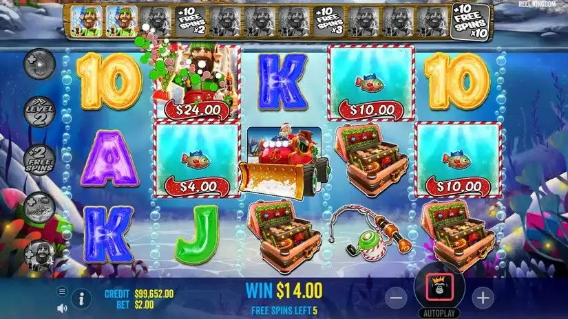 Big Bass Christmas Bash slot screenshot 