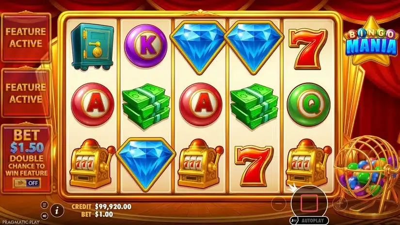 Bingo Mania slot screenshot 2