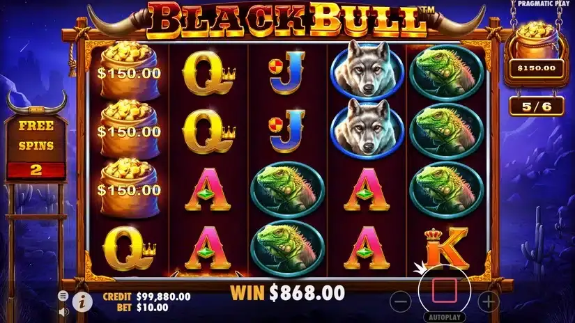 Black Bull slot screenshot 4