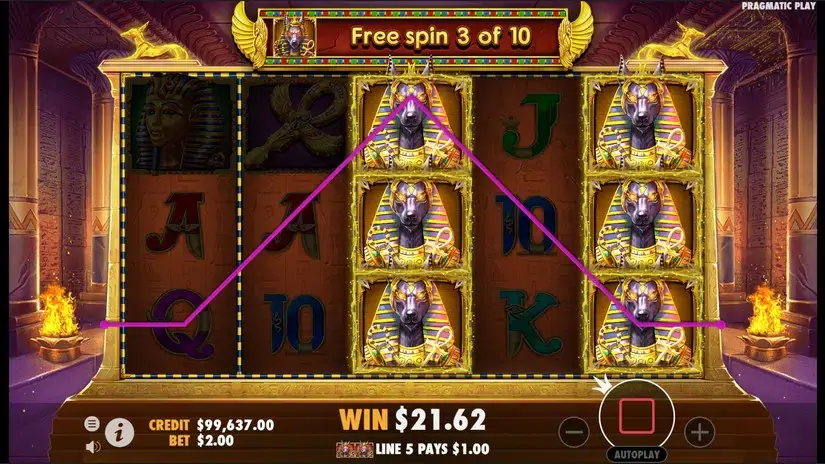 Book of Fallen slot screenshot 5