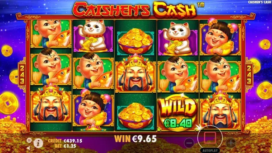 Caishen’s Cash slot screenshot 
