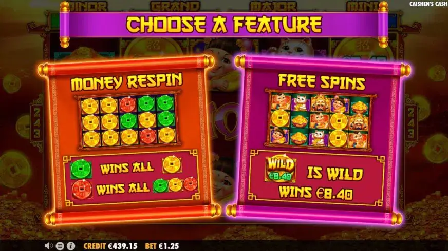 Caishen’s Cash slot screenshot 6