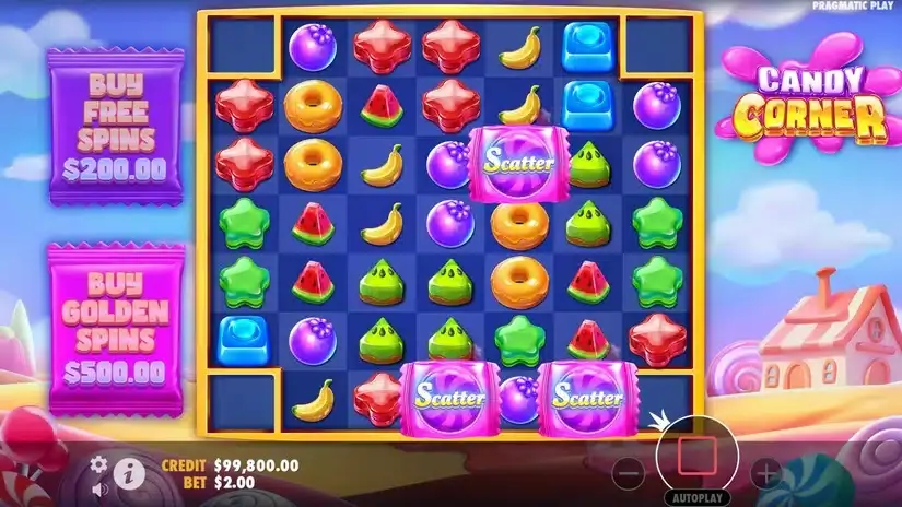 Candy Corner slot screenshot 2