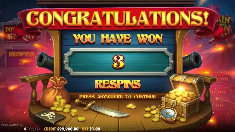 Captain Kraken Megaways slot screenshot 2