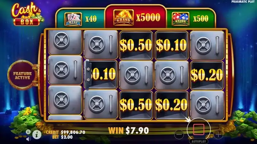 Cash Box slot screenshot 4