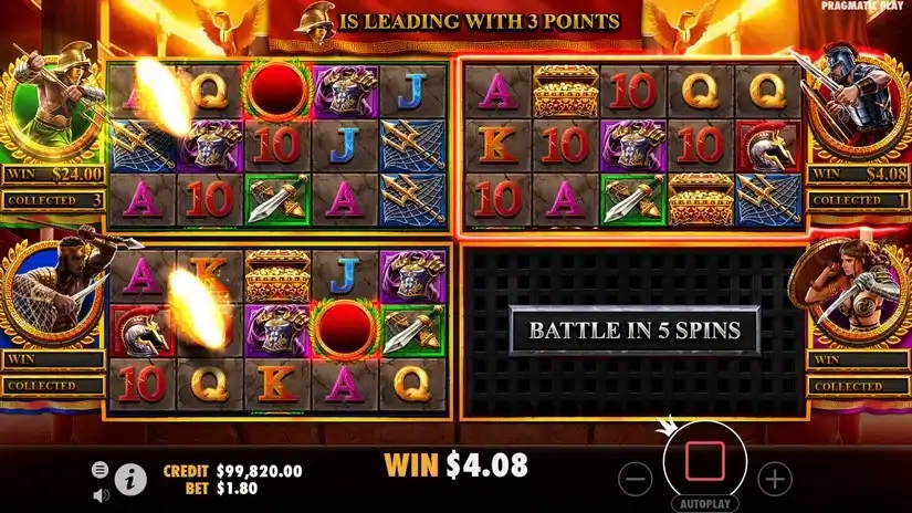 Chase for Glory slot screenshot 6