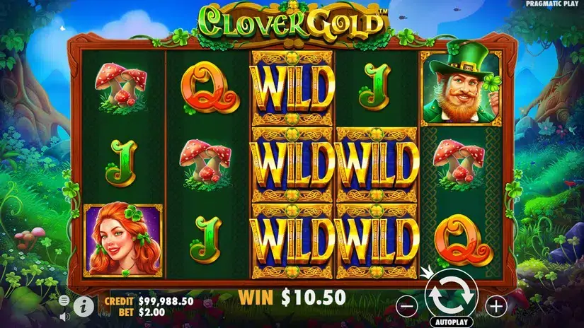 Clover Gold slot screenshot 6