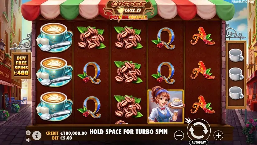 Coffee Wild slot screenshot 