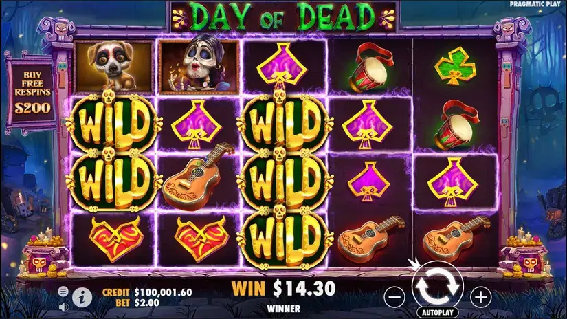 Day of Dead slot screenshot 3