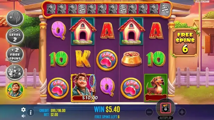 Dog Pound slot screenshot 3