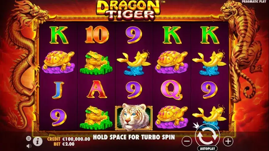 Dragon Tiger slot screenshot 1