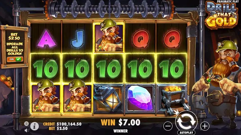 Drill that Gold slot screenshot 4