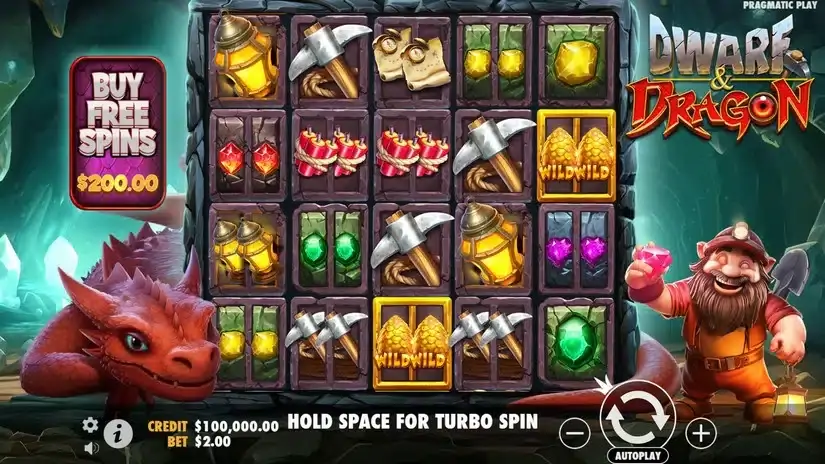 Dwarf & Dragon slot screenshot 