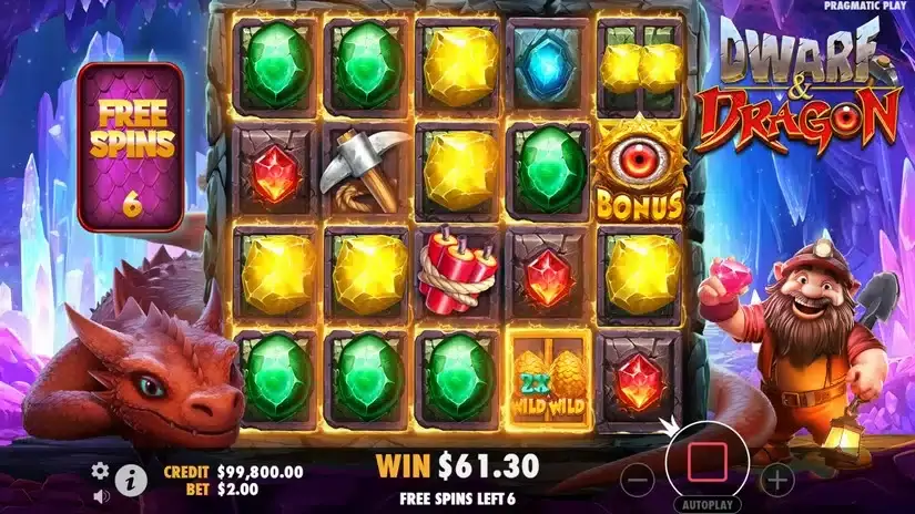 Dwarf & Dragon slot screenshot 5