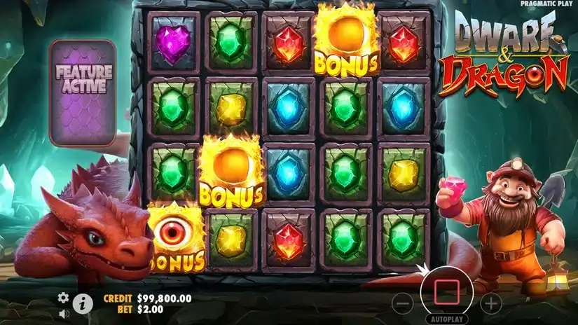 Dwarf & Dragon slot screenshot 2