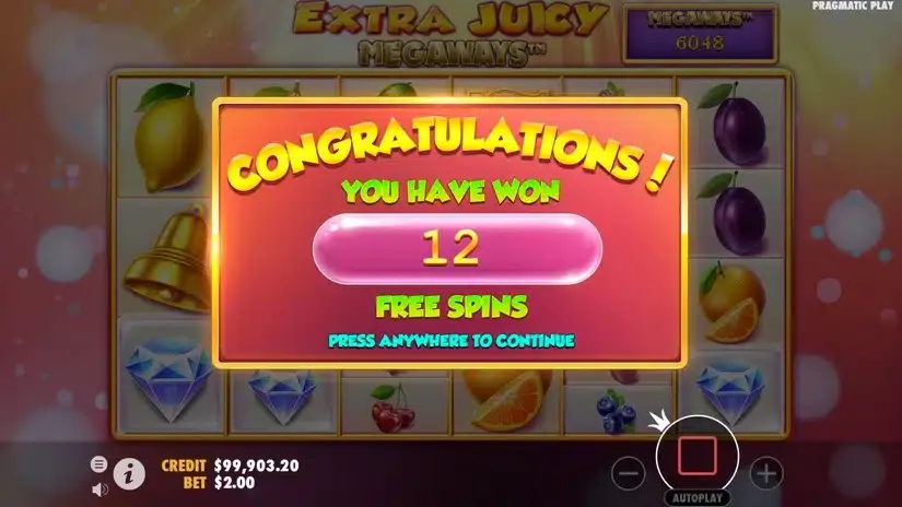 Extra Juicy Megaways slot screenshot 6