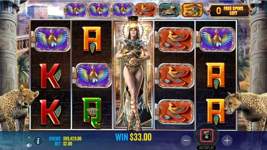 Eye of the Storm slot screenshot 