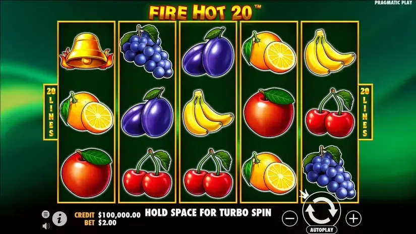 Fire Hot 20 slot screenshot 1