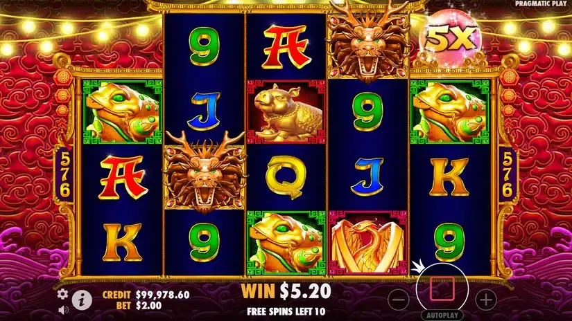 Fortune Dragon slot screenshot 5