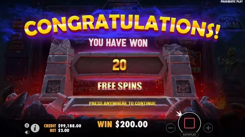 Gates of Xibalba slot screenshot 3