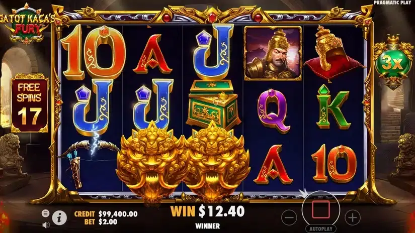 Gatot Kaca’s Fury slot screenshot 6