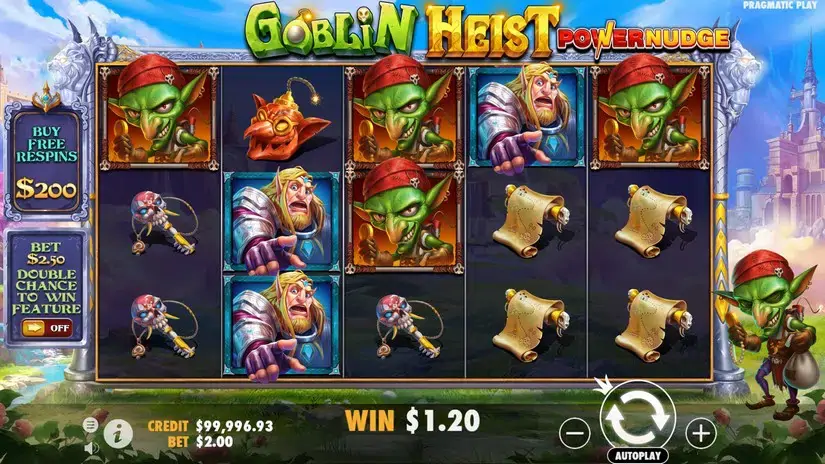 Goblin Heist Powernudge slot screenshot 1