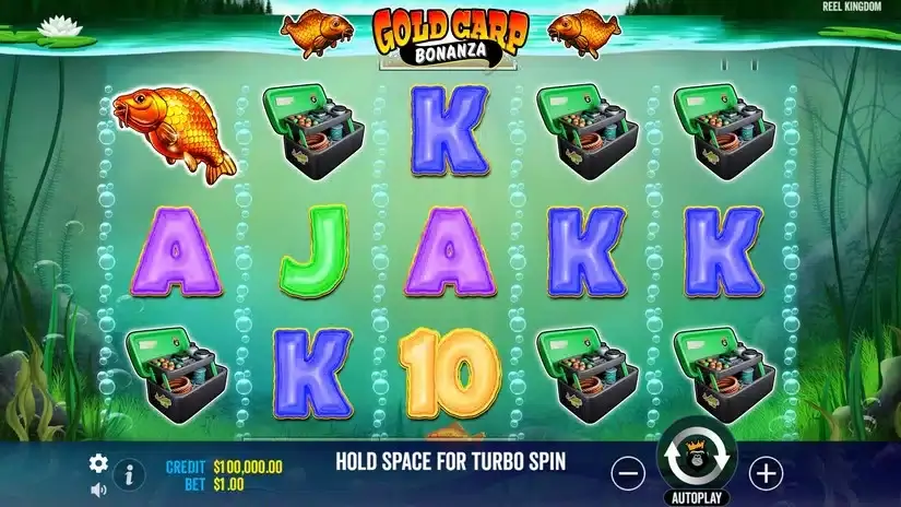 Gold Carp Bonanza slot screenshot 