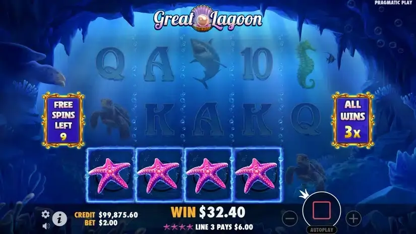 Great Lagoon slot screenshot 7