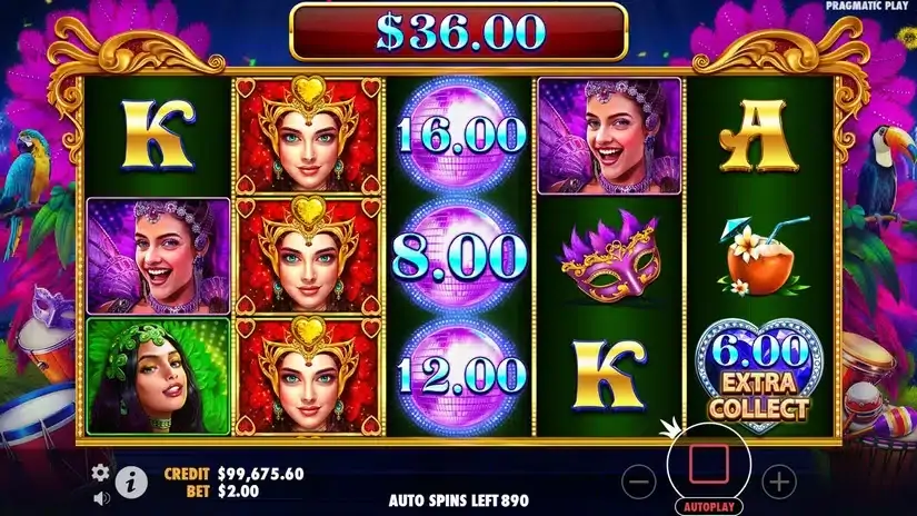 Heart of Rio slot screenshot 