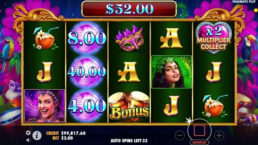 Heart of Rio slot screenshot 3