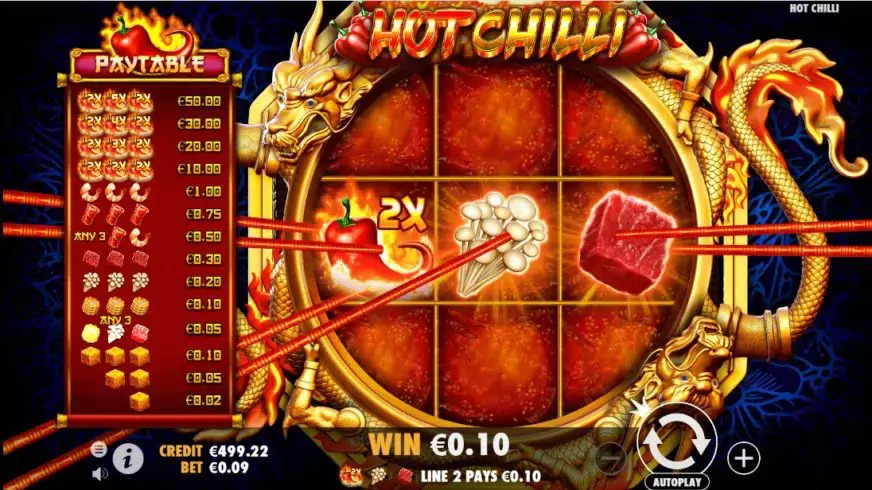 Hot Chilli slot screenshot 4