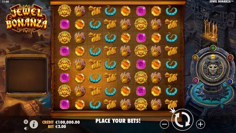 Jewel Bonanza slot screenshot 1