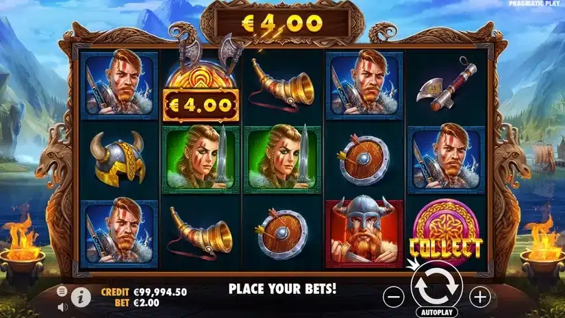 Kingdom of Asgard slot screenshot 2
