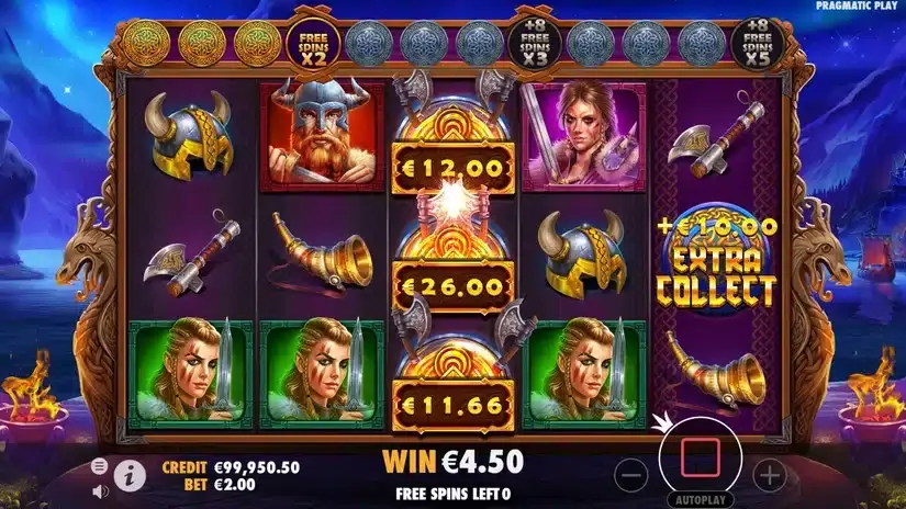 Kingdom of Asgard slot screenshot 7