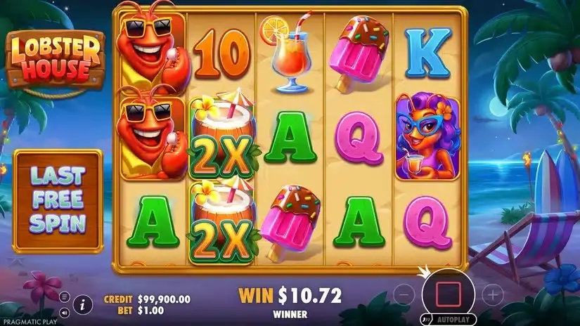 Lobster House slot screenshot 