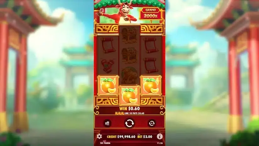 Lucky Ox slot screenshot 2