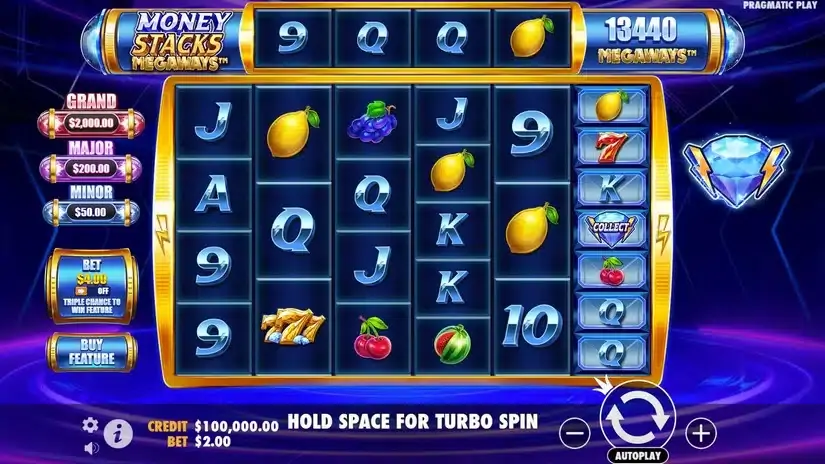 Money Stacks Megaways slot screenshot 