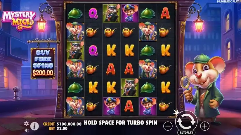 Mystery Mice slot screenshot 
