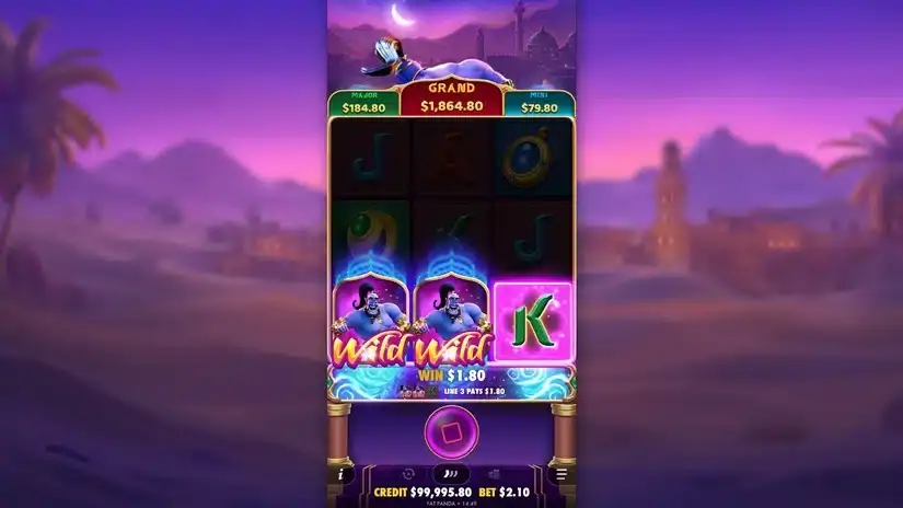 Mystic Wishes slot screenshot 2