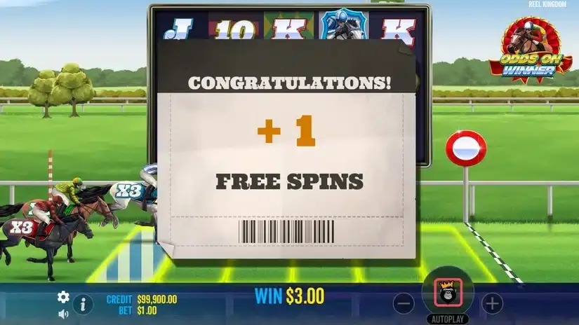 Odds On Winner slot screenshot 5
