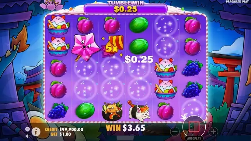 Oishii Bonanza slot screenshot 4