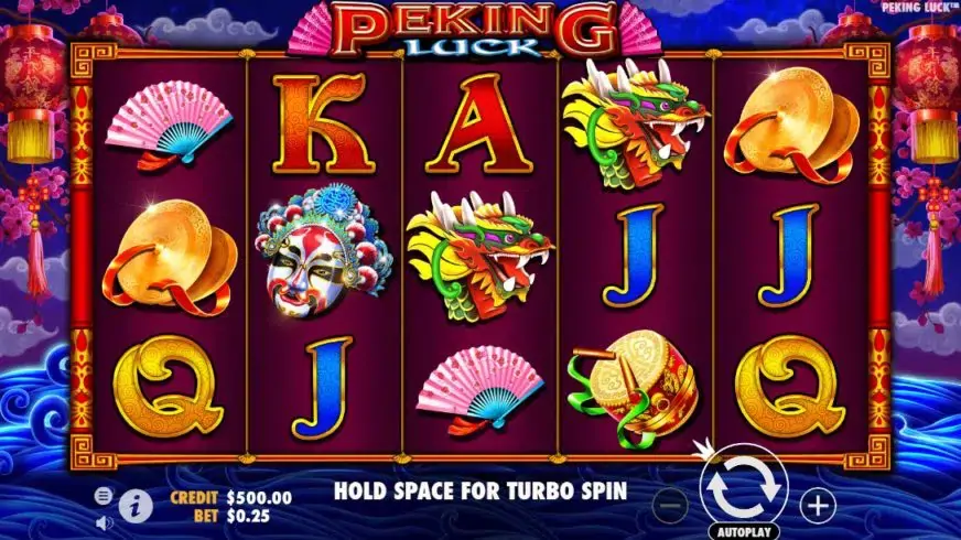 Peking Luck slot screenshot 
