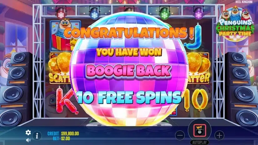 Penguins Christmas Party Time slot screenshot 4